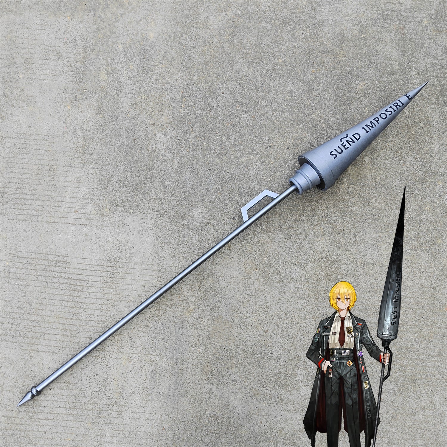 Limbus Company Don Quixote Spear Cosplay Accessory Prop