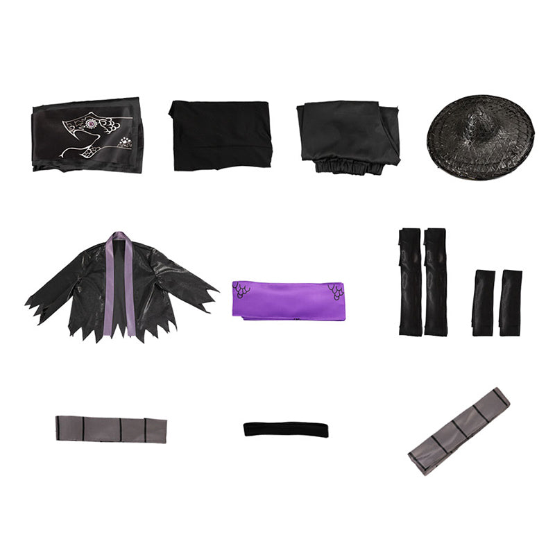 Limbus Company Heishou Pack Si Branch Gregor Cosplay Costume