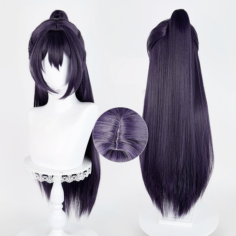 Limbus Company Hong Lu B Edition Purple Gray Cosplay Wig