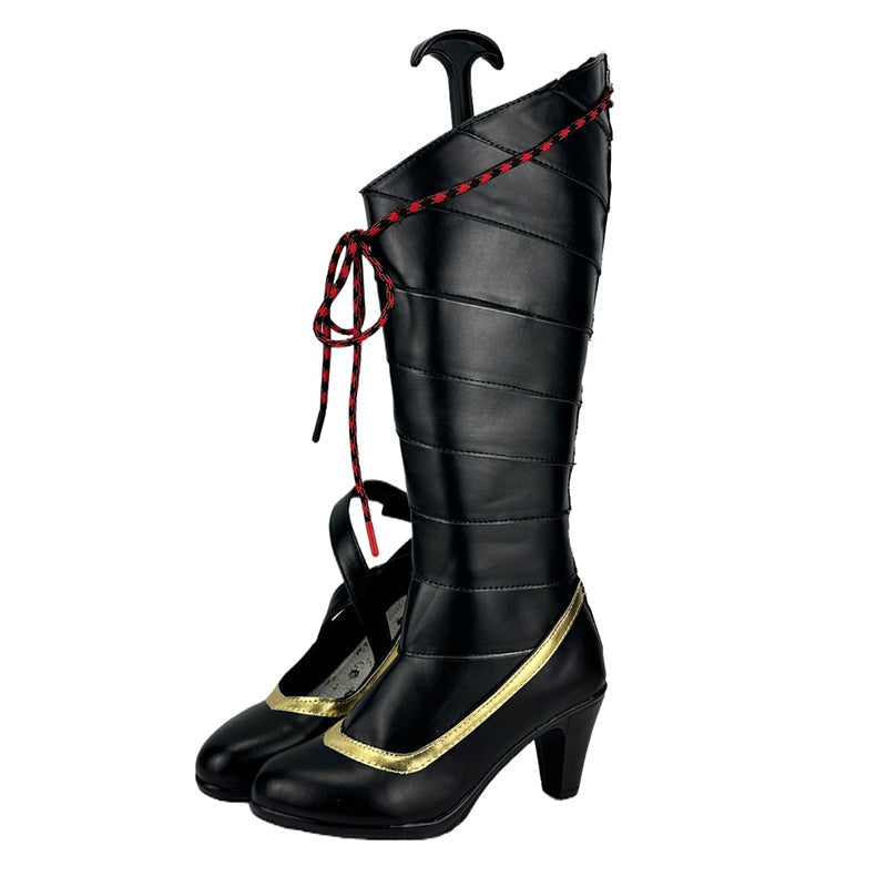 Limbus Company Jia Xichun Shoes Cosplay Boots