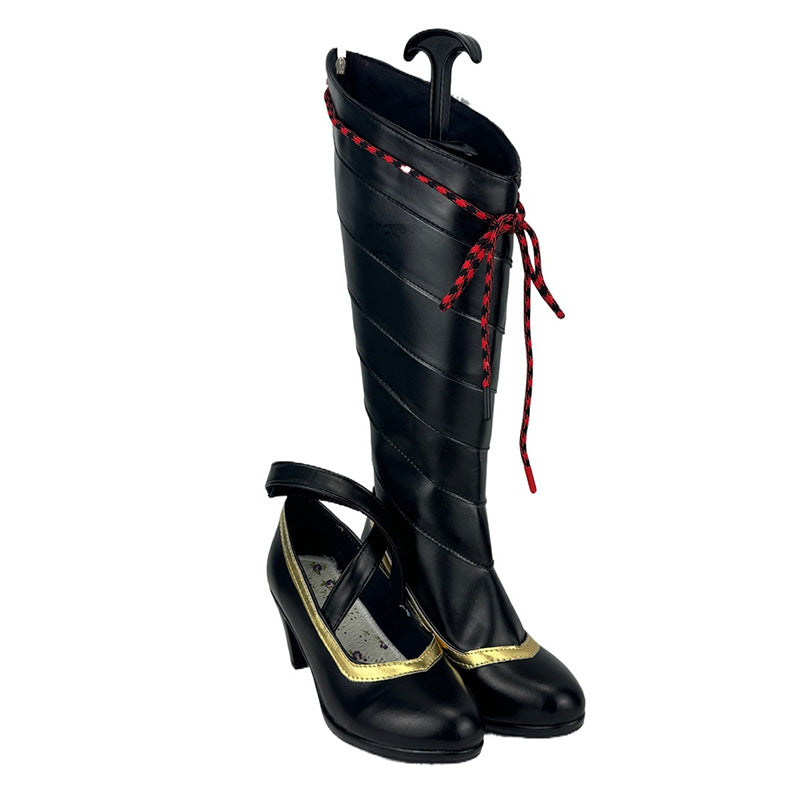 Limbus Company Jia Xichun Shoes Cosplay Boots