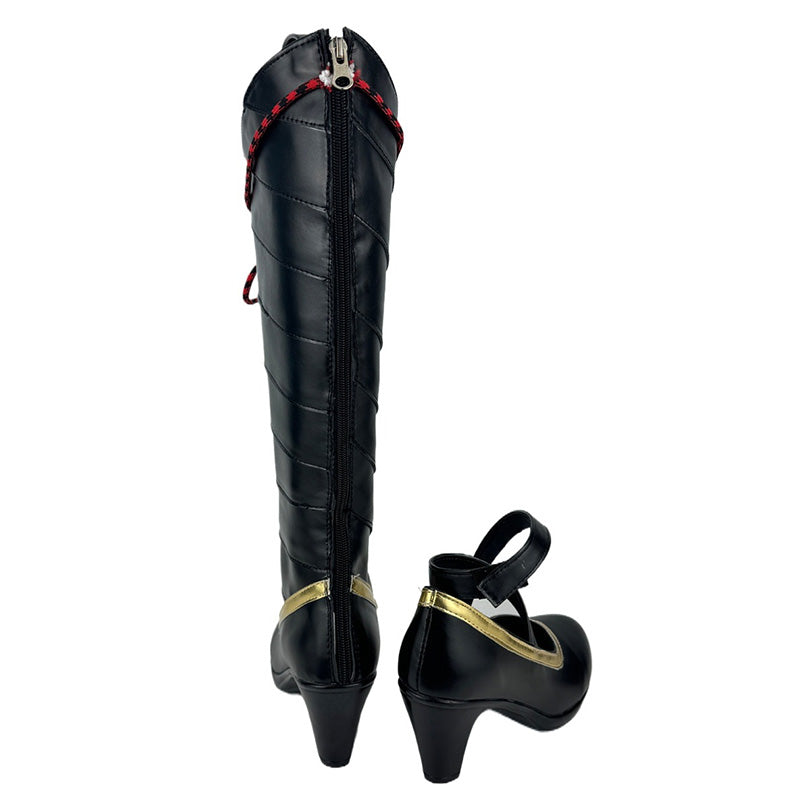 Limbus Company Jia Xichun Shoes Cosplay Boots