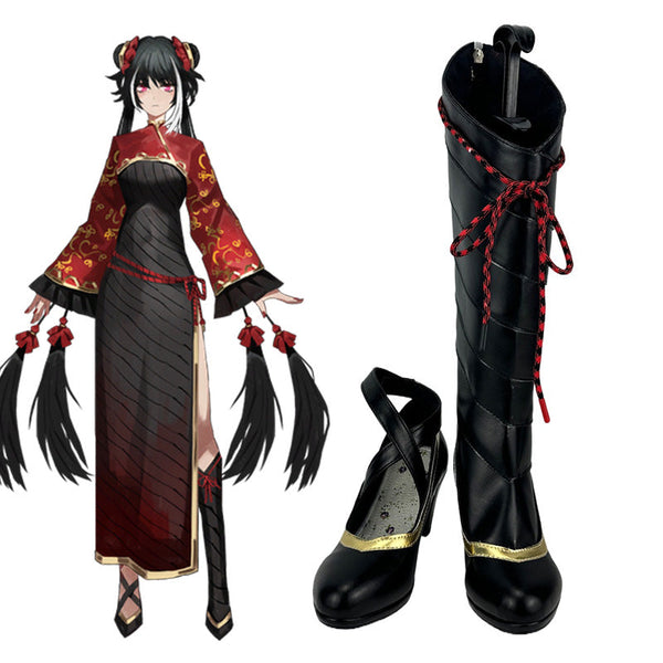 Limbus Company Jia Xichun Shoes Cosplay Boots