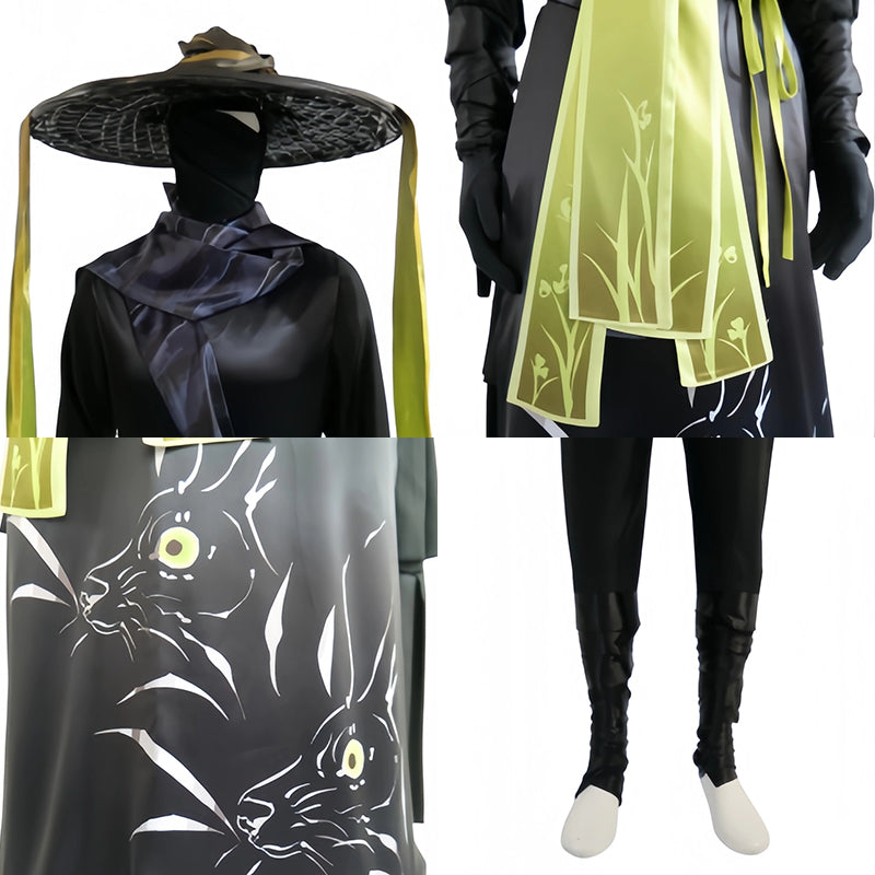 Limbus Company Zilu Cosplay Costume