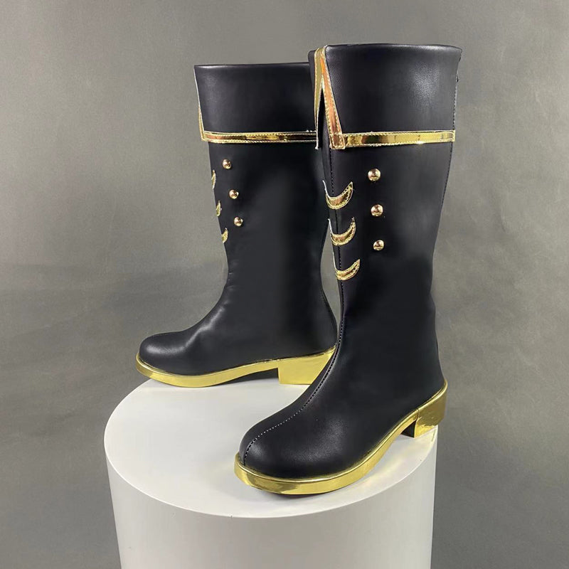 Limbus Company Don Quixote Project Moon Worldview Sancho Spoiler Shoes Cosplay Boots