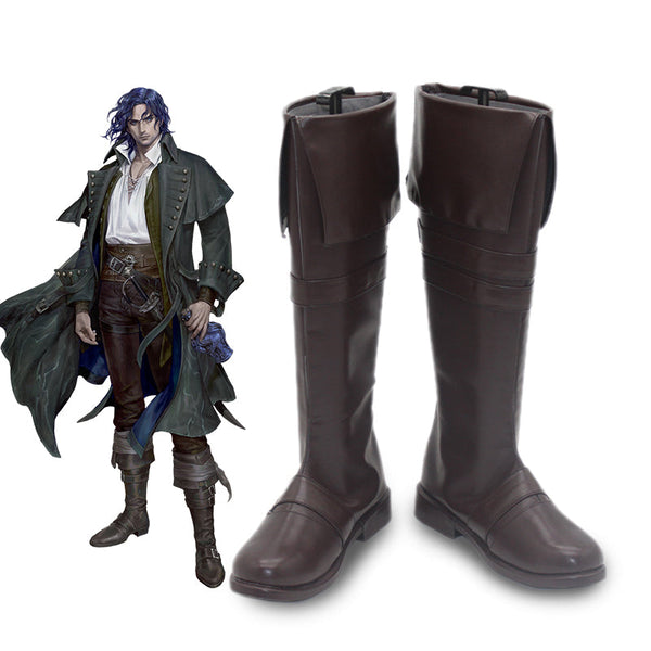 Lord of the Mysteries Alger Wilson Shoes Cosplay Boots