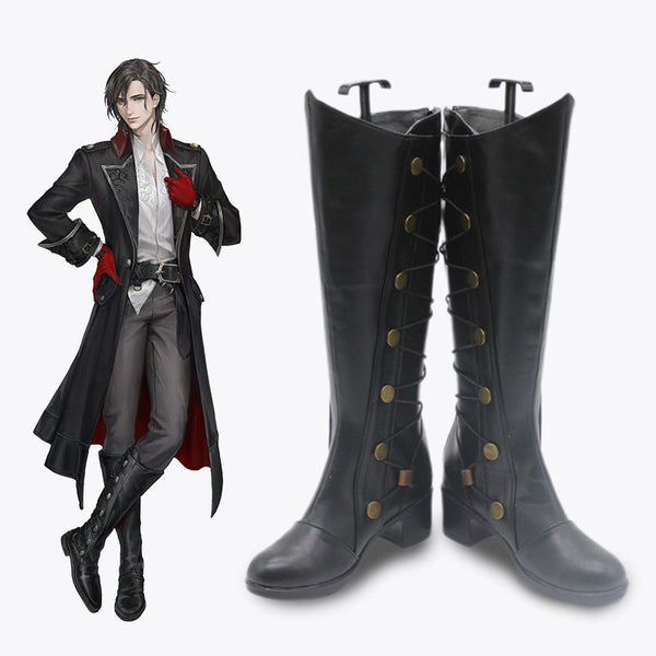 Lord of the Mysteries Leonard Mitchell Shoes Cosplay Boots