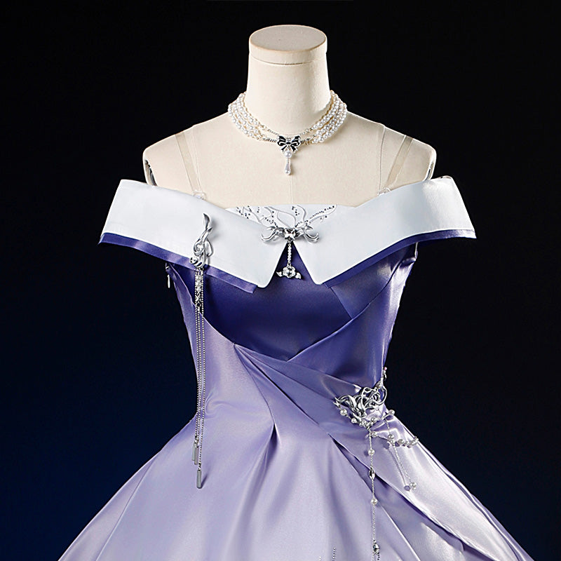 Love And Deep Space Female Protagonist Player Galactic Swirl Cosplay Costume