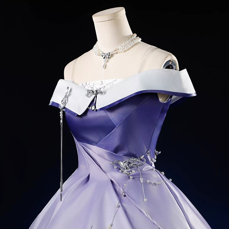 Love And Deep Space Female Protagonist Player Galactic Swirl Cosplay Costume