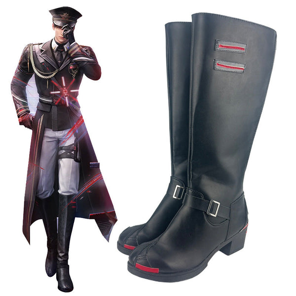Love And Deepspace Xia Yizhou Caleb Farspace Colonel Shoes Cosplay Boots