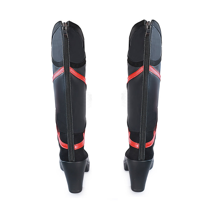 Love and Deep Space Beyond Cloudfall Set Scarlet Passion Cosplay Shoes