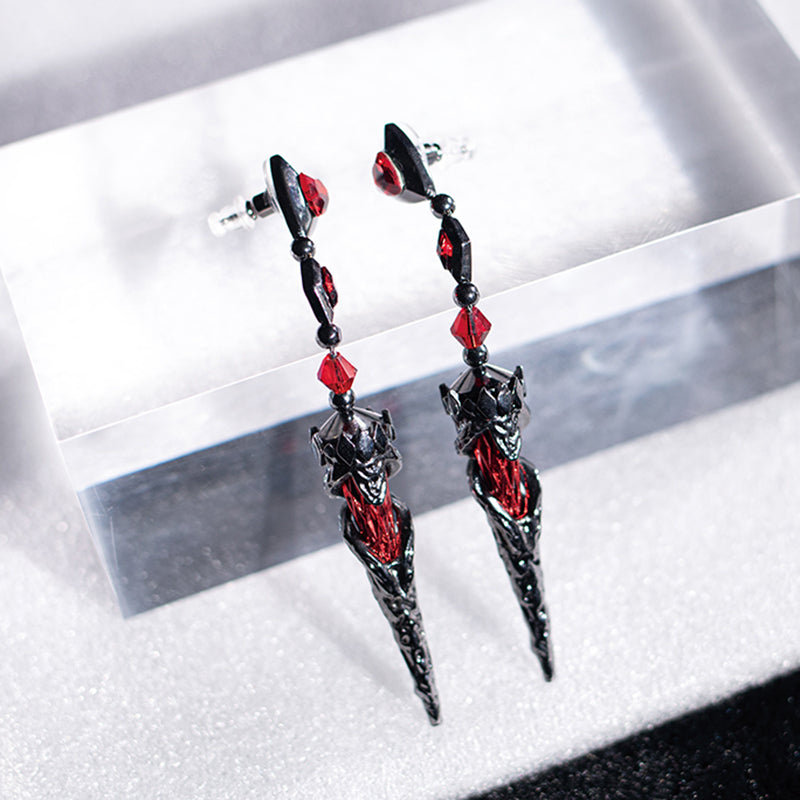 Love and Deep Space Beyond Cloudfall Set Scarlet Passion Earrings Cosplay Accessory Prop