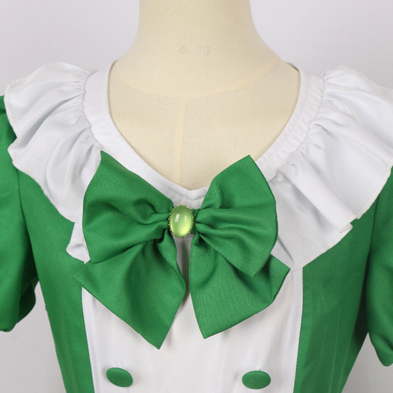 Mahou Shoujo Ni Akogarete Gushing Over Magical Girls Looking Up To Magical Girls Araga Kiwi Leopard Maid Dress Cosplay Costume