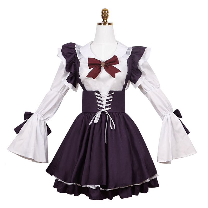 Mahou Shoujo Ni Akogarete Gushing Over Magical Girls Looking Up To Magical Girls Hiiragi Utena Magia Baiser Maid Dress Cosplay Costume