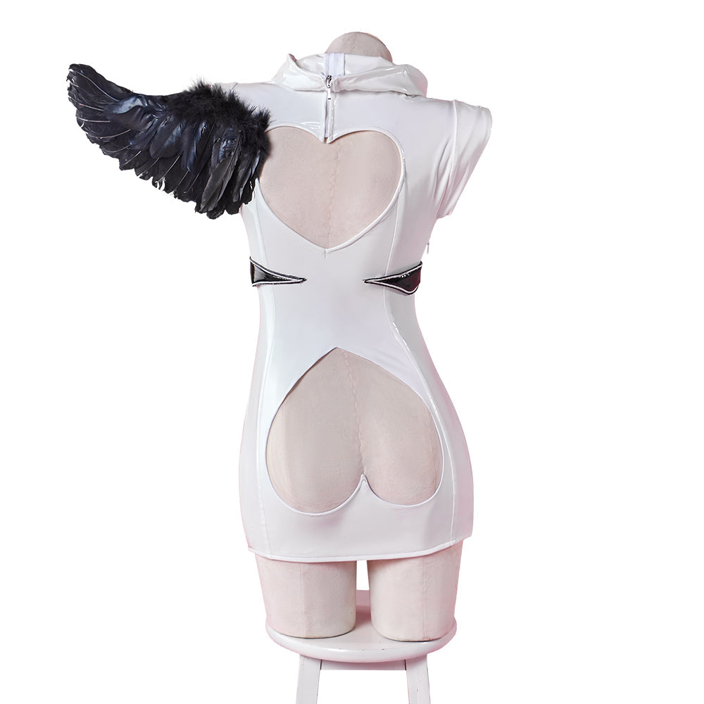 Mahou Shoujo ni Akogarete Gushing over Magical Girls Looking Up To Magical Girls Hanabishi Haruka Magia Magenta La Verit¨¤ Miss Nurse Cosplay Costume