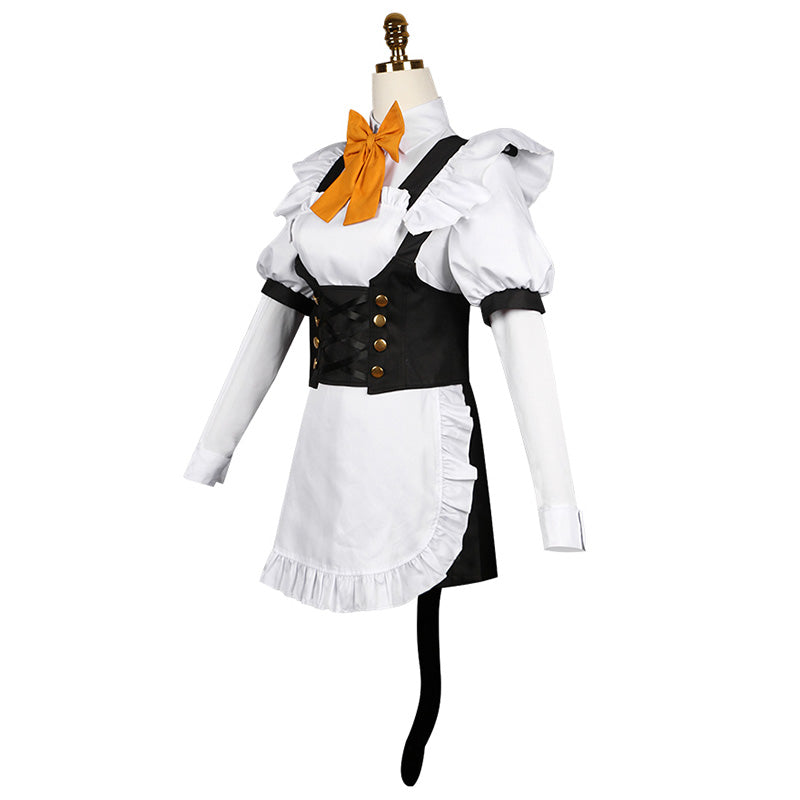 Mahou Shoujo ni Akogarete Gushing over Magical Girls Looking Up To Magical Girls Hiiragi Utena Cat Maid Dress Cosplay Costume