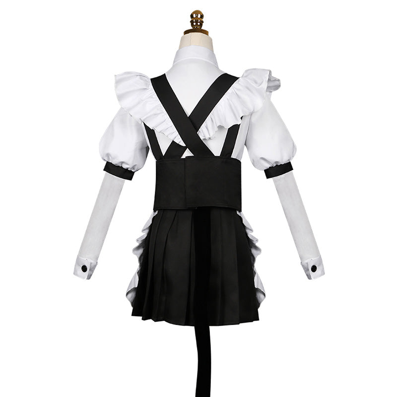 Mahou Shoujo ni Akogarete Gushing over Magical Girls Looking Up To Magical Girls Hiiragi Utena Cat Maid Dress Cosplay Costume