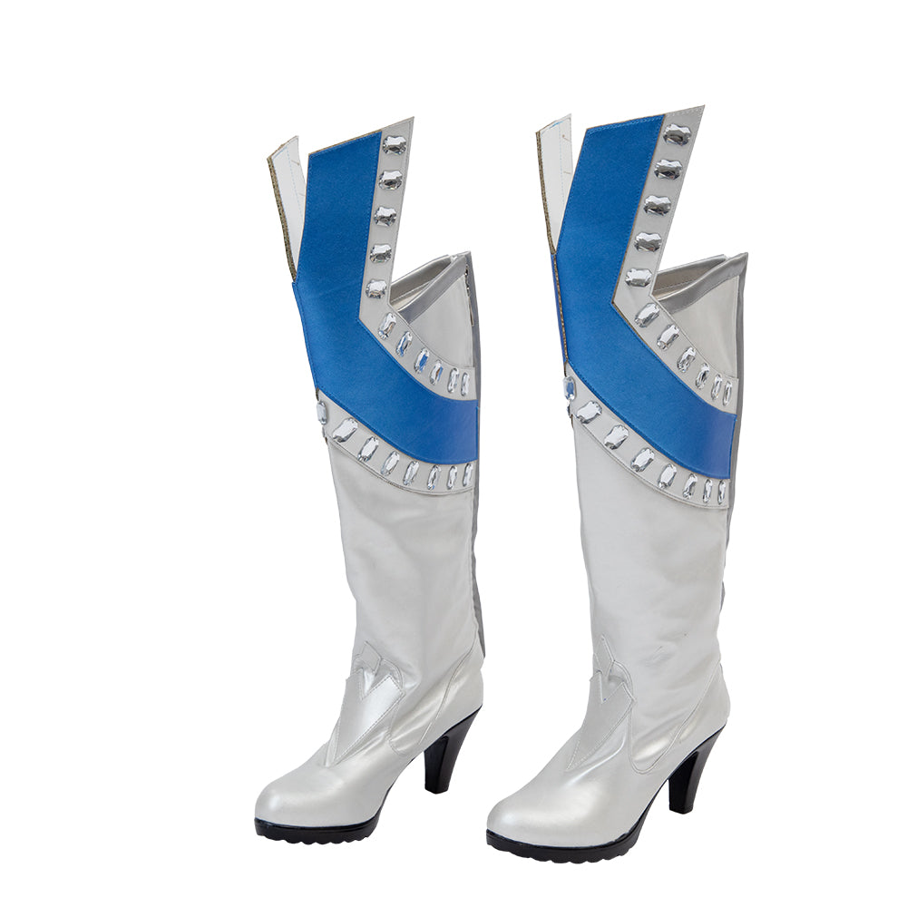 Marvel Rivals Emma Frost Shoes Cosplay Boots - A Edition