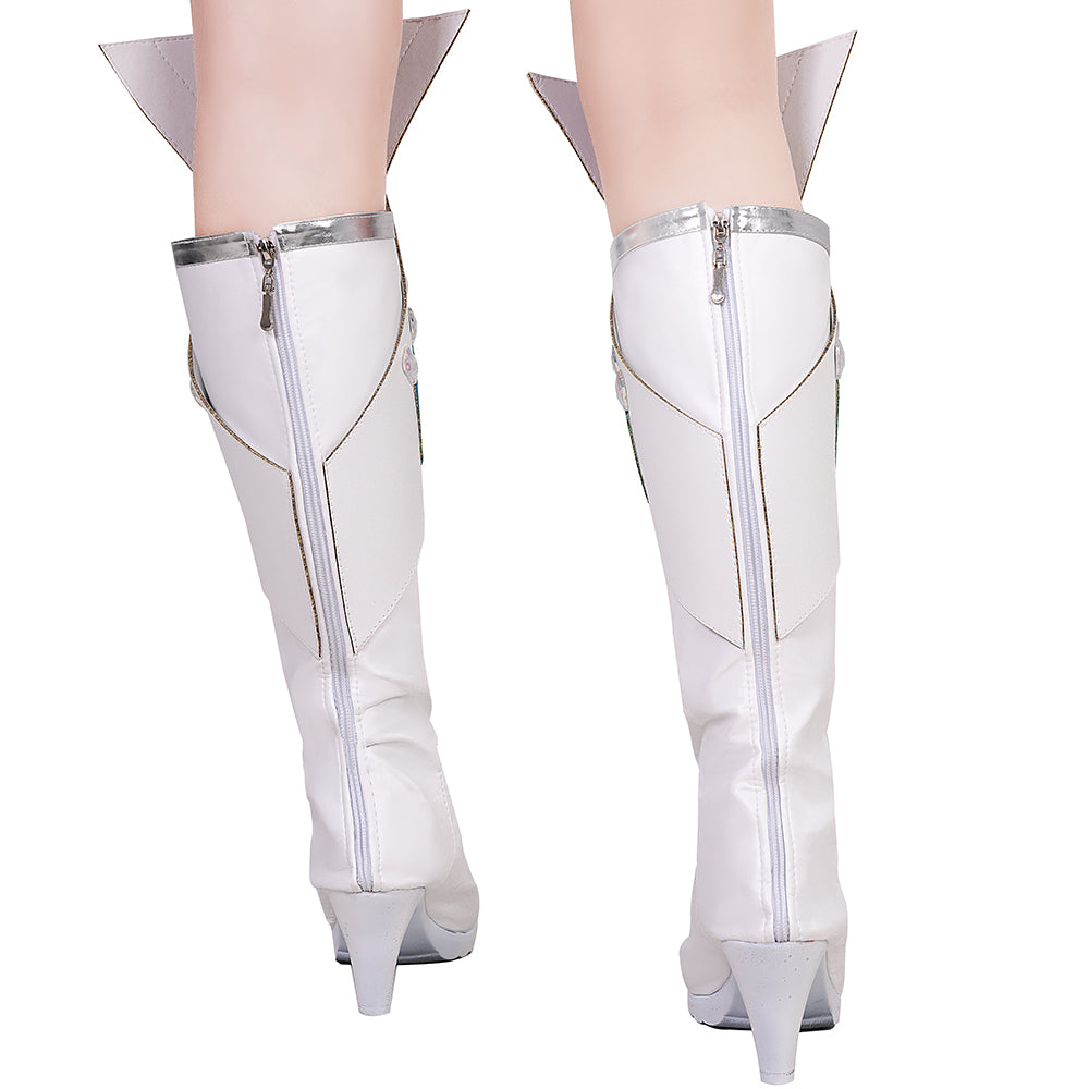 Marvel Rivals Emma Frost B Edition Shoes Cosplay Boots