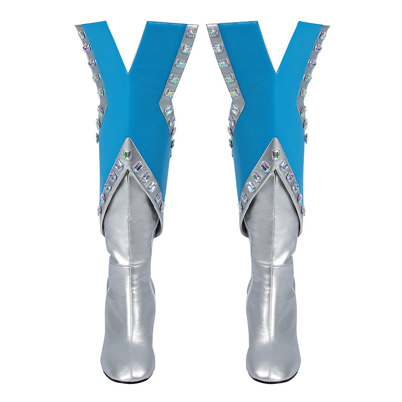 Marvel Rivals Emma Frost Shoes Cosplay Boots