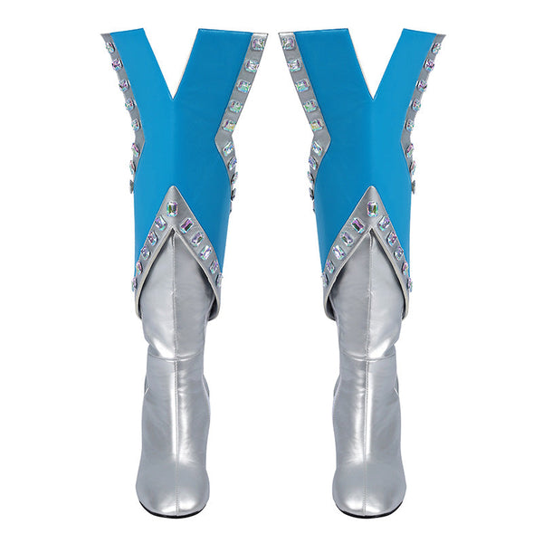 Marvel Rivals Emma Frost Shoes Cosplay Boots