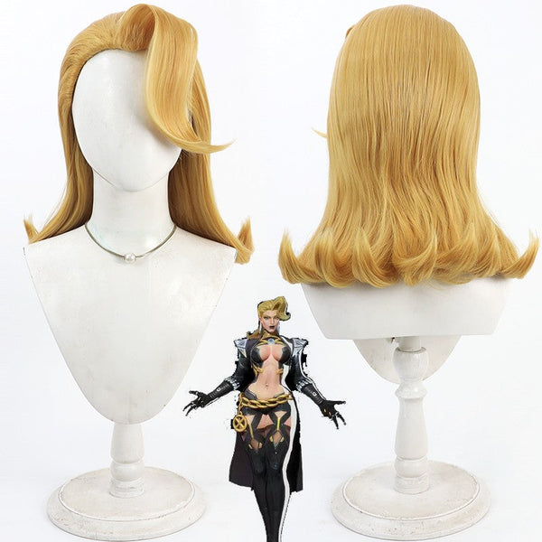 Marvel Rivals Emma Frost X-Revolution Cosplay Wig