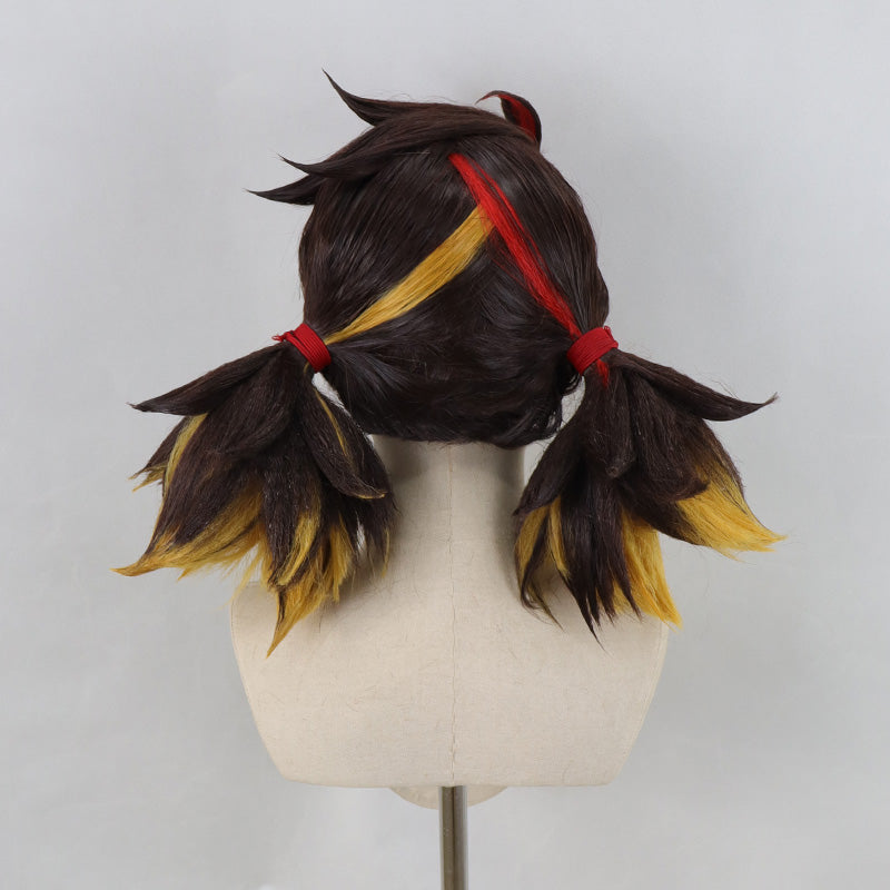 Marvel Rivals Peni Parker Cosplay Wig