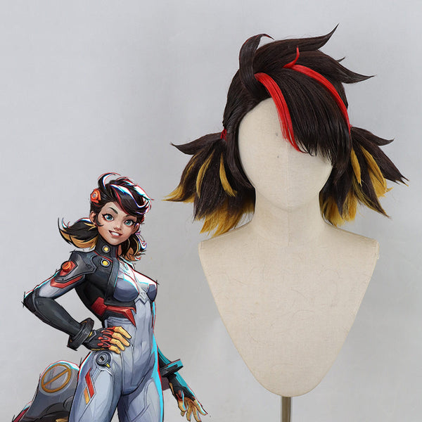 Marvel Rivals Peni Parker Cosplay Wig