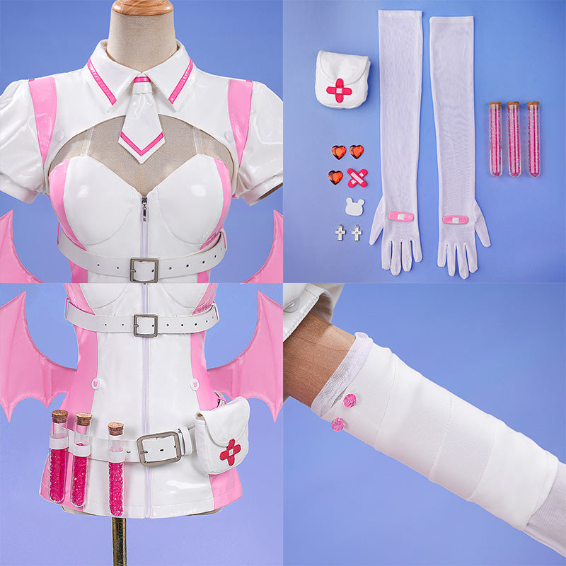 Muse Dash Nocturne Bloodheir Buro Cosplay Costume
