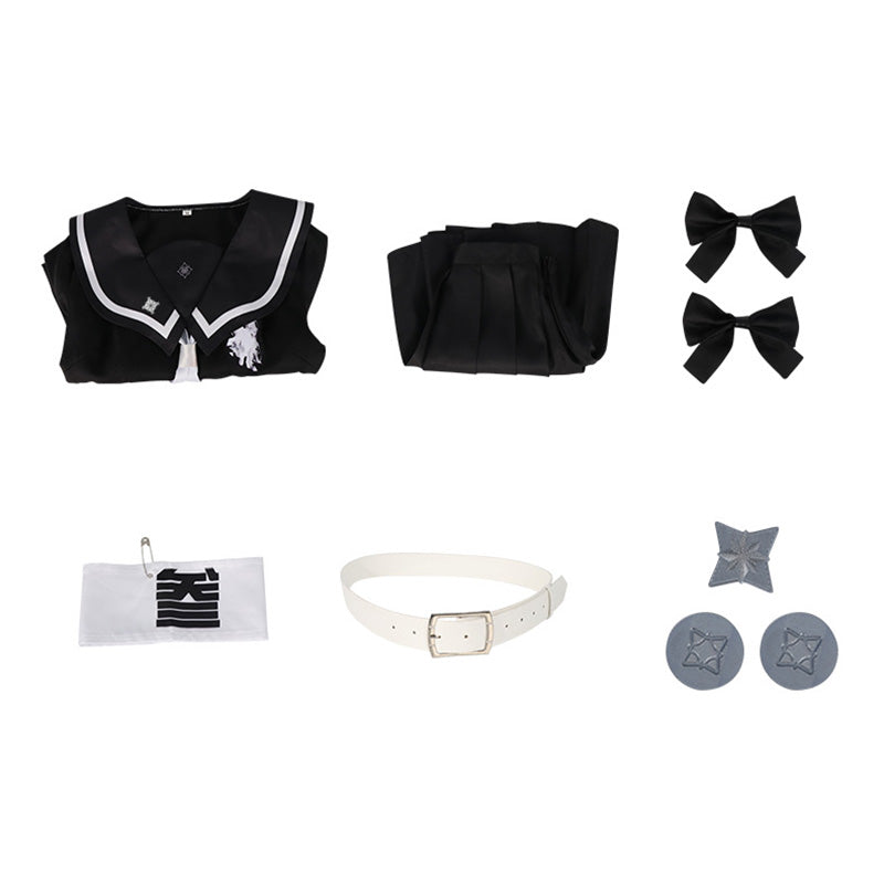 N The Hundred Line -Last Defense Academy-Darumi Amemiya Battle Uniform Cosplay Costume