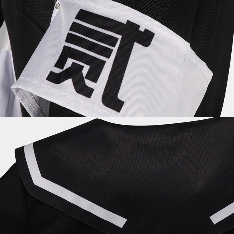 N The Hundred Line -Last Defense Academy- Hiruko Shizuhara Battle Uniform Cosplay Costume