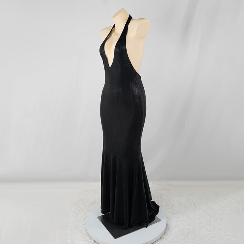 Nikke: Goddess of Victory Little Mermaid Black Dress Cosplay Costume