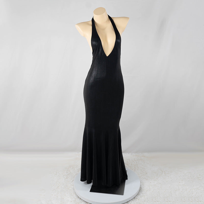Nikke: Goddess of Victory Little Mermaid Black Dress Cosplay Costume