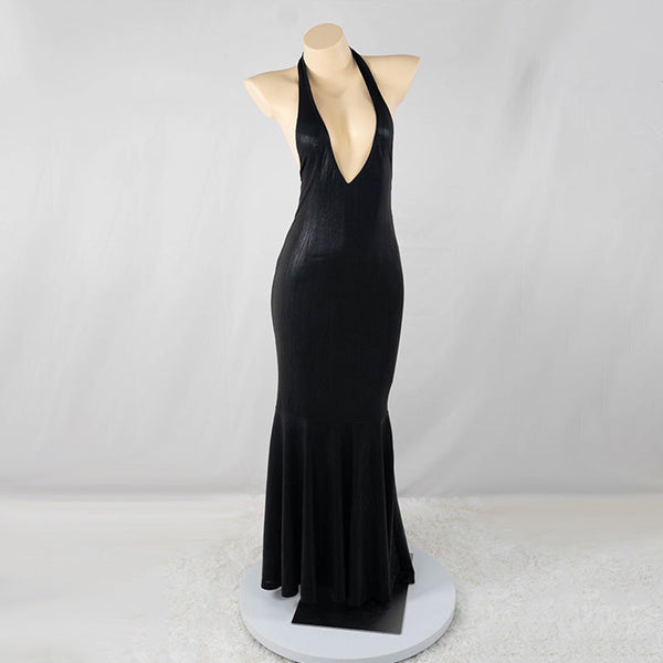 Nikke: Goddess of Victory Little Mermaid Black Dress Cosplay Costume