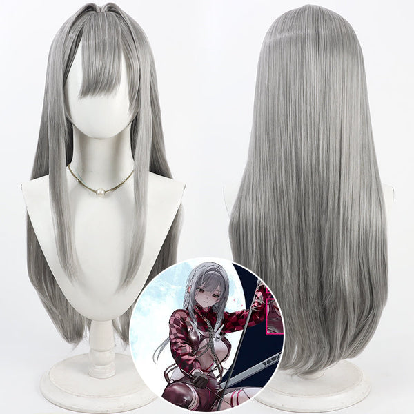 Nikke Goddess of Victory Scarlet Racer's High Cosplay Wig