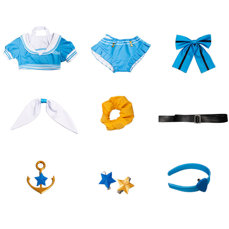 Nikke x Kujico illustration Goddess of Victory: Nikke Neon Cosplay Costume