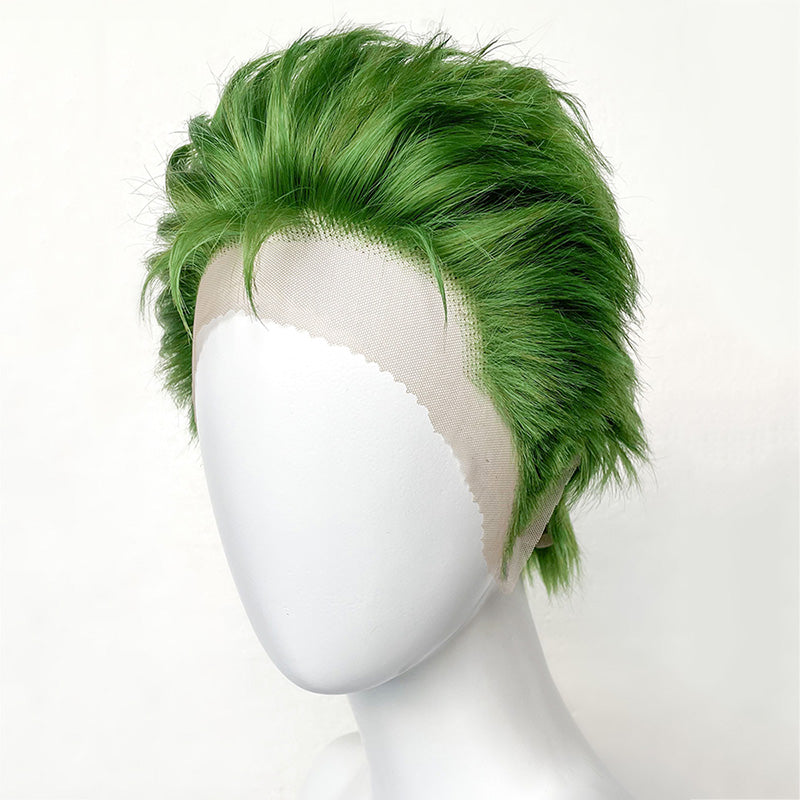 One Peice Roronoa Zoro Cosplay Wig New Edition