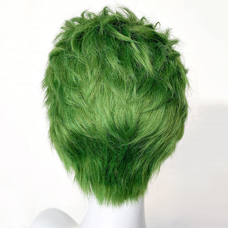 One Peice Roronoa Zoro Cosplay Wig New Edition