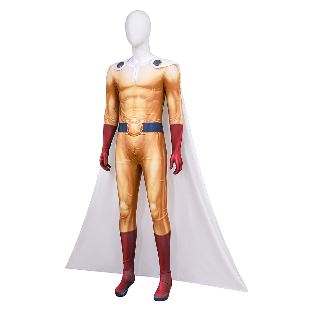 One Punch Man Season 3 Saitama Cosplay Costume