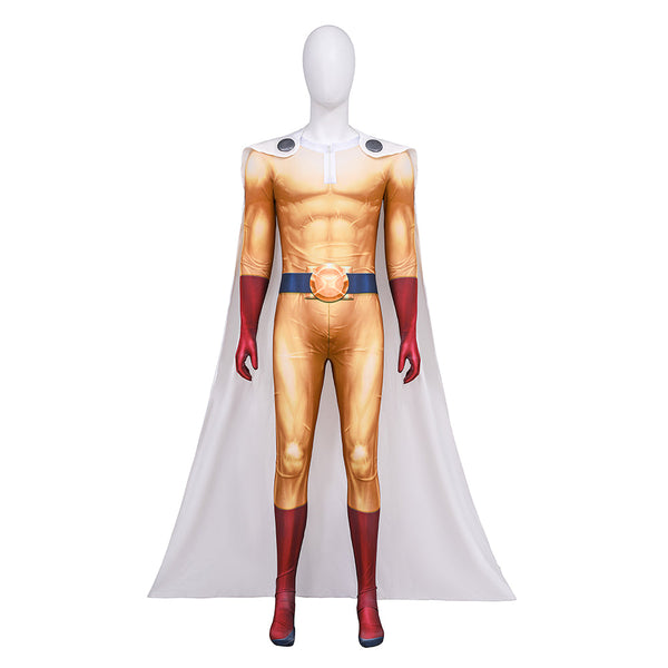 One Punch Man Season 3 Saitama Cosplay Costume