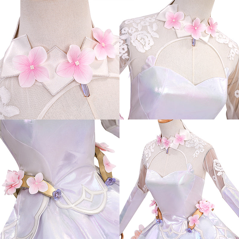 Overwatch 2 Kiriko Hydrangea Legendary Skin Wedding Kiriko Skin Cosplay Costume