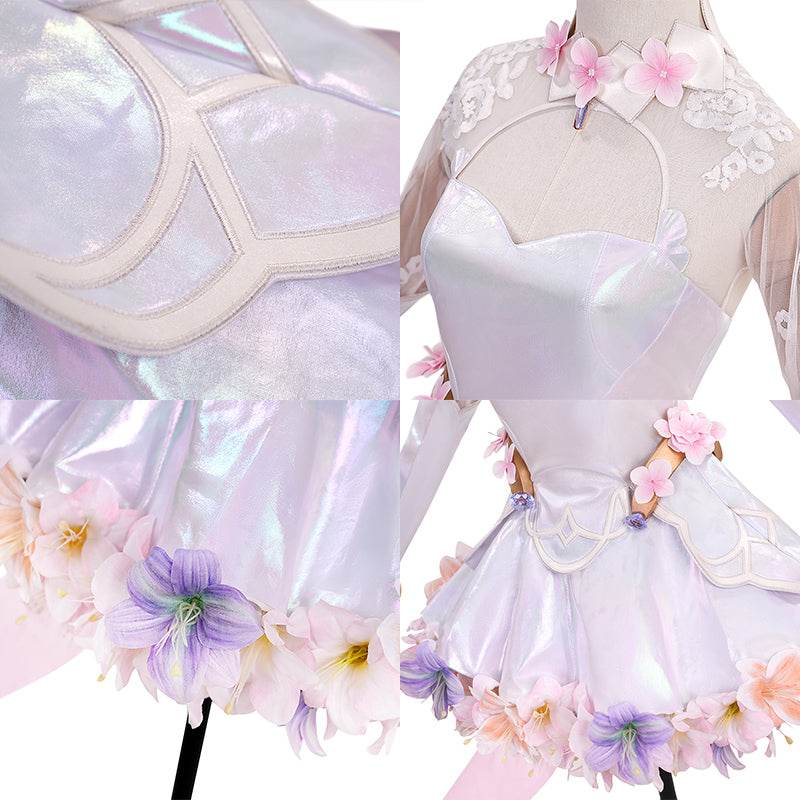 Overwatch 2 Kiriko Hydrangea Legendary Skin Wedding Kiriko Skin Cosplay Costume