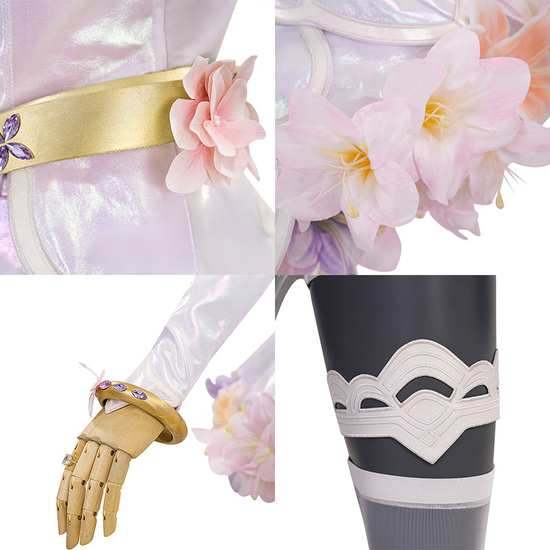Overwatch 2 Kiriko Hydrangea Legendary Skin Wedding Kiriko Skin Cosplay Costume