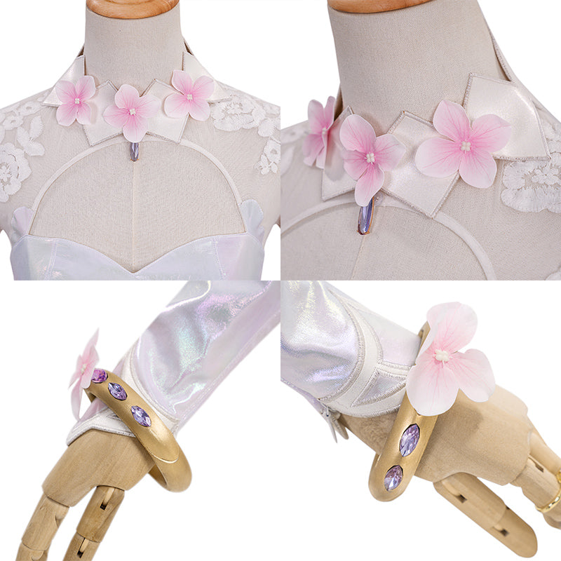 Overwatch 2 Kiriko Hydrangea Legendary Skin Wedding Kiriko Skin Cosplay Costume