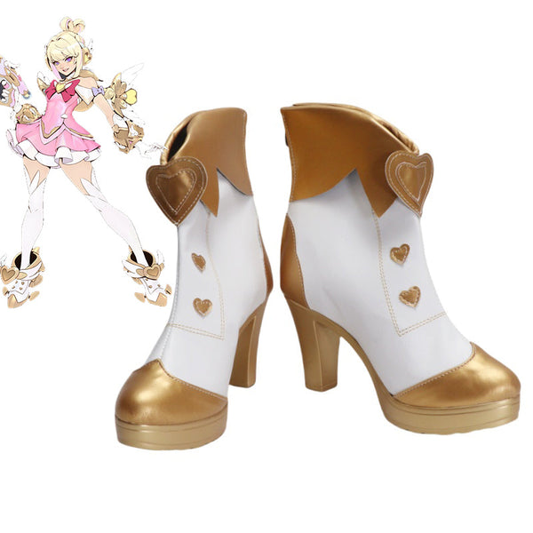 Overwatch 2 Magical Girl Juno Cosplay Shoes
