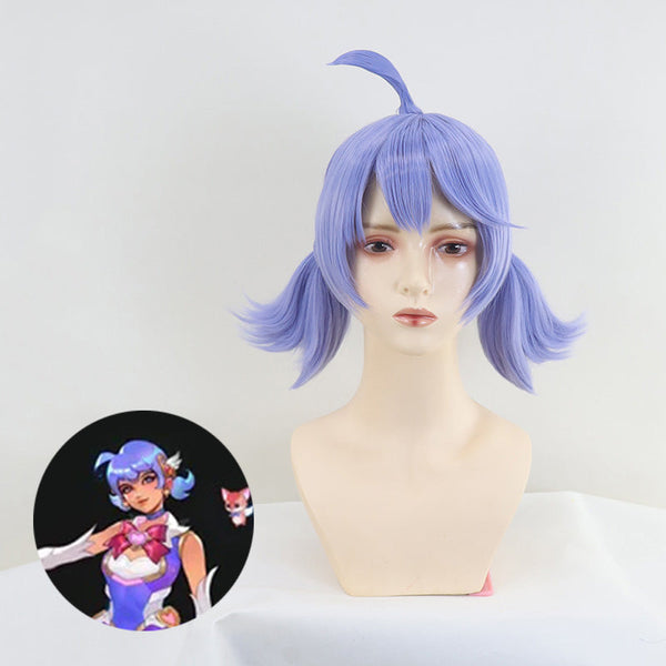 Overwatch 2 OW Magical Girl Kiriko Cosplay Wig