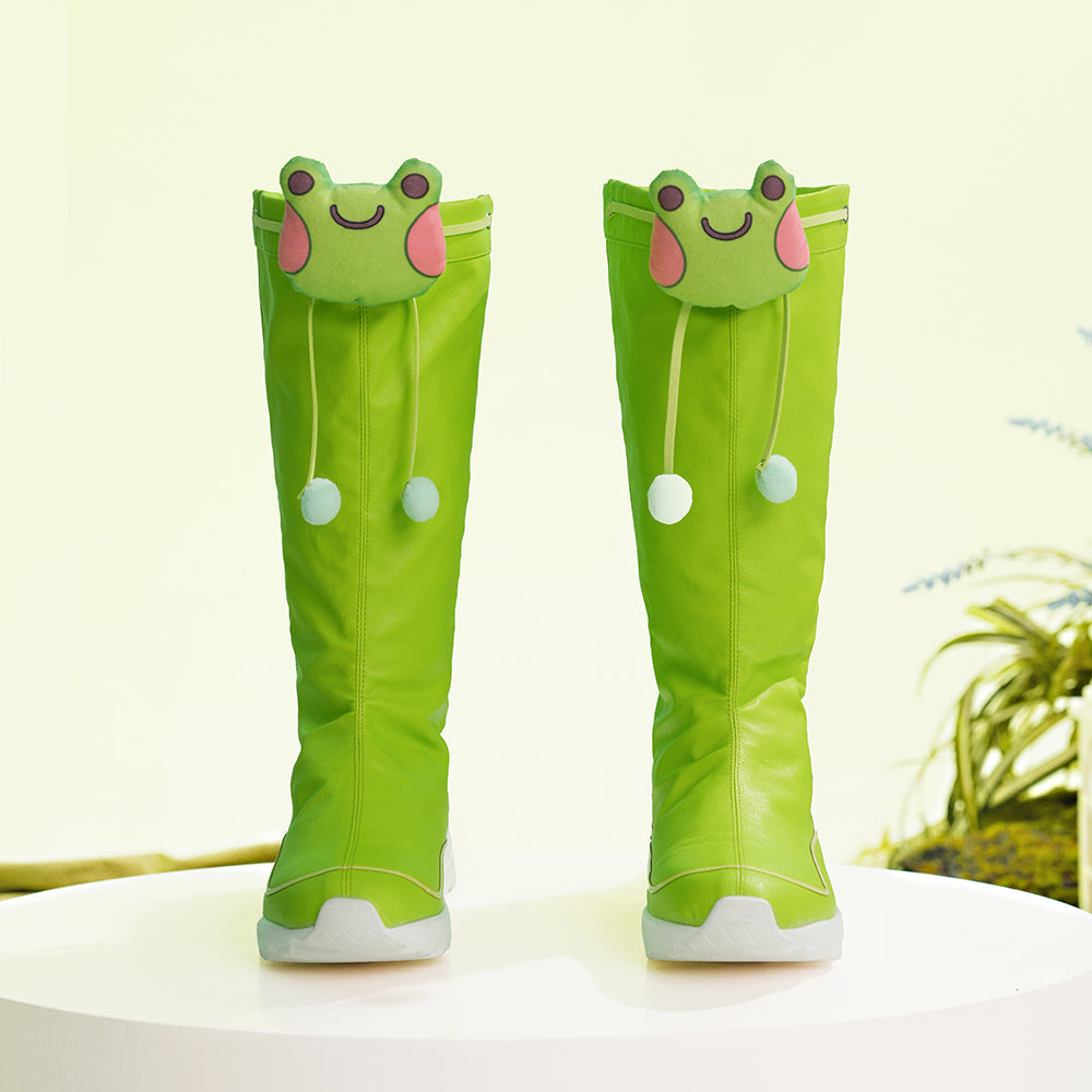 Overwatch 2 Rainy Day Mei Skin Shoes Cosplay Boots