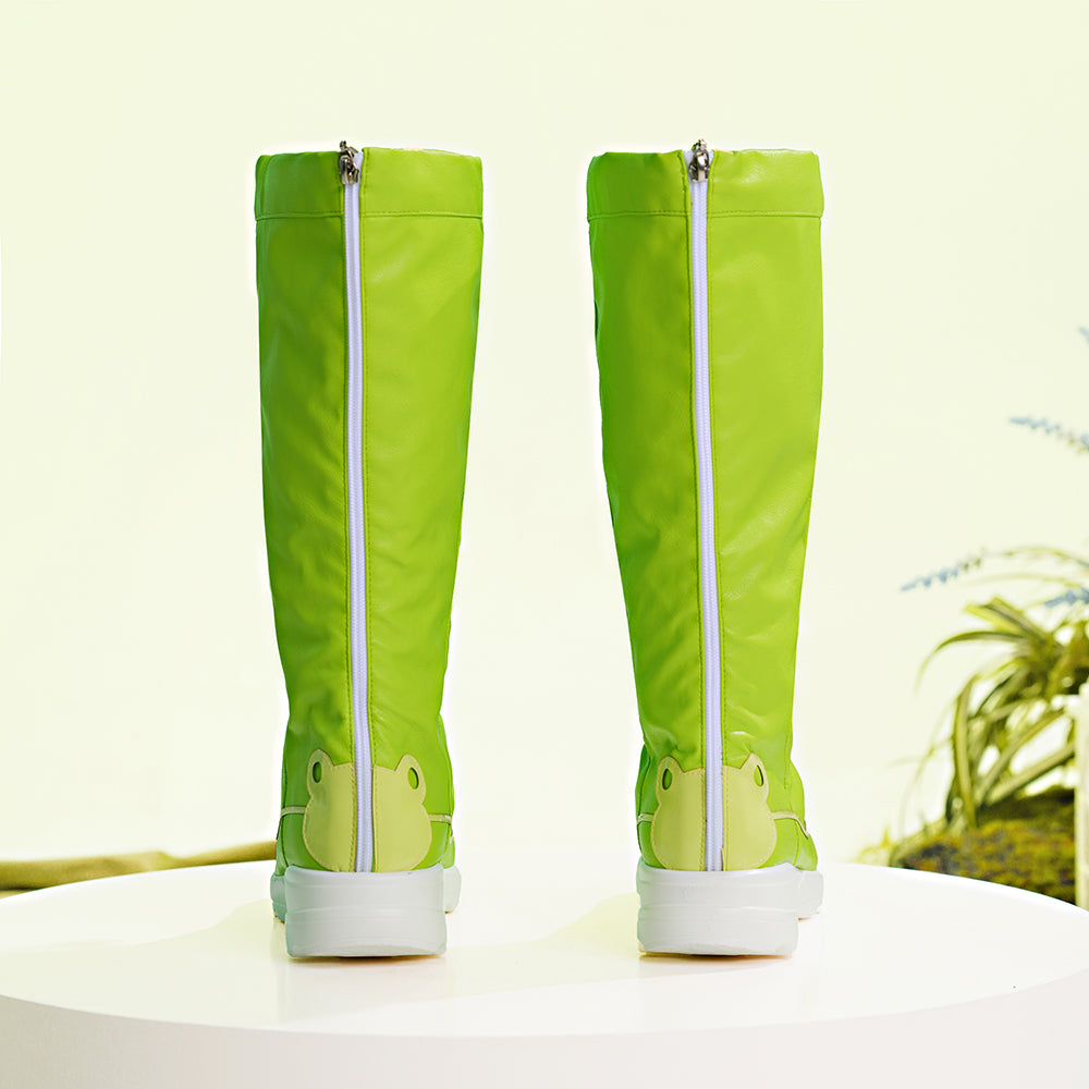Overwatch 2 Rainy Day Mei Skin Shoes Cosplay Boots