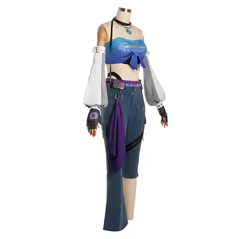 Overwatch 2 x LE SSERAFIM DVA Fearless D.VA Cosplay Costume