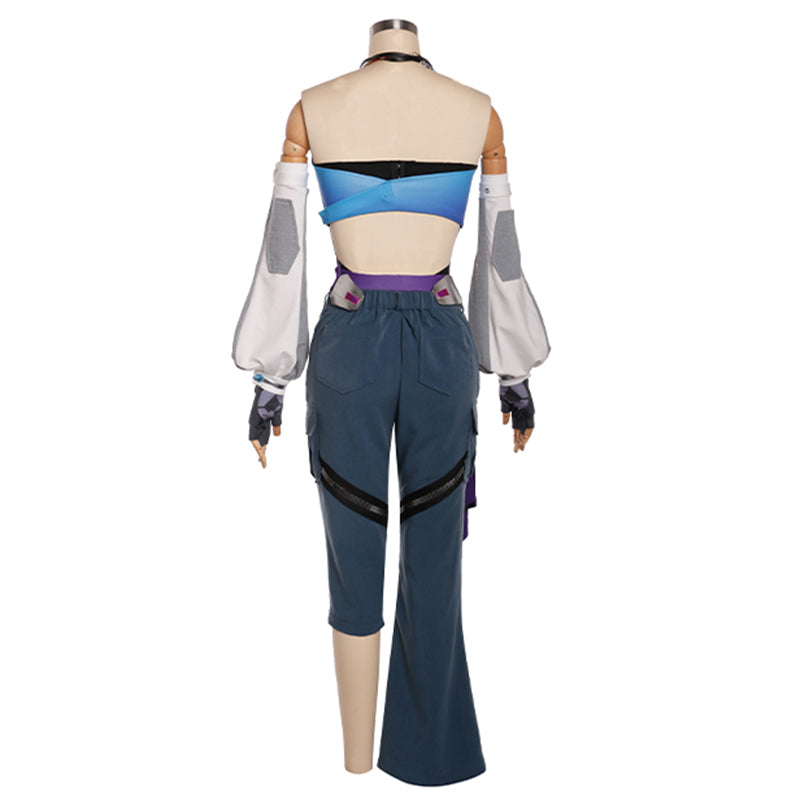 Overwatch 2 x LE SSERAFIM DVA Fearless D.VA Cosplay Costume